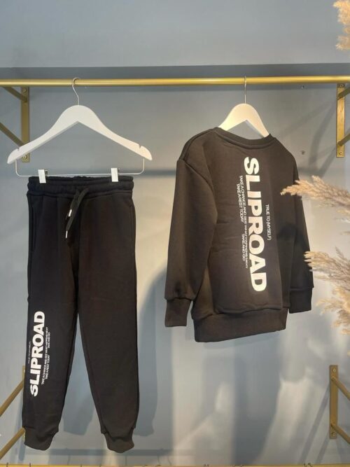 Black Siyah Pamuk Erkek Çocuk Takım