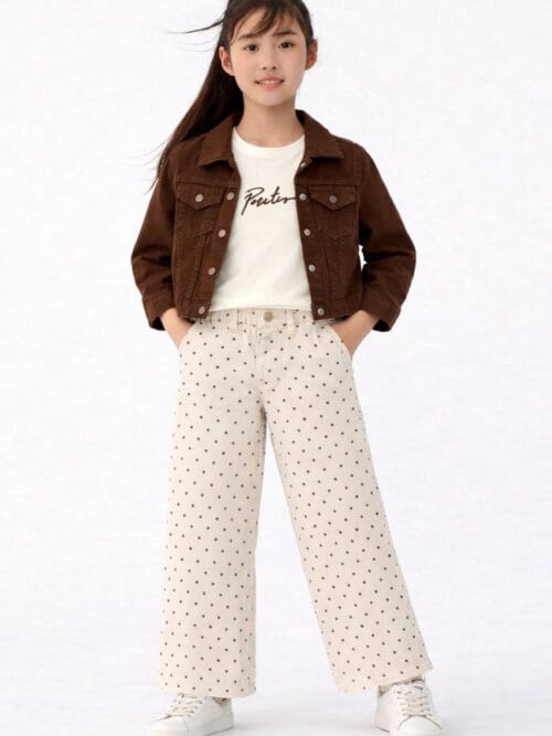 Kahve Ceketli 3 lü takım